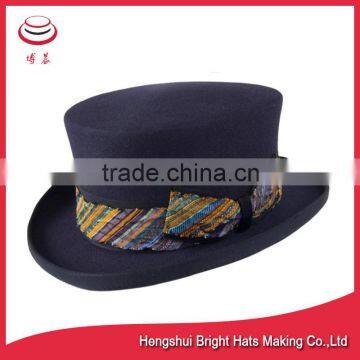 Custom Formal Wool Felt Top Hat