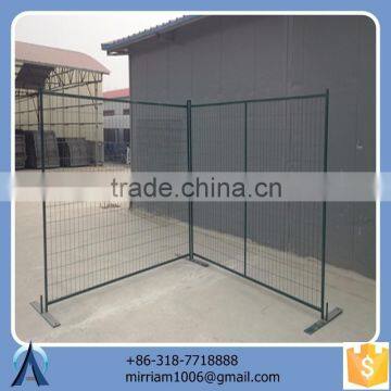 Canada hot-dipped galvanized PVC coated welded temporary fence made in China