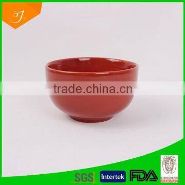 ceramic bowl, glazed bowl, red bowl ceramic