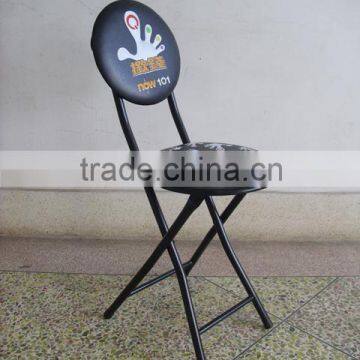 Living Room Wholesale Cheap Metal Folding Stool With Back
