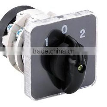 China factory 3 section 3 position electrical changeover switch LW31-50A spring return switch