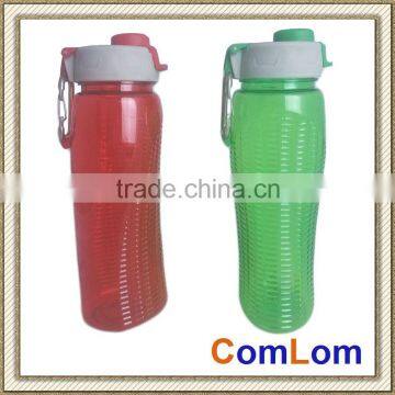 650ml plastic tritan/ AS/ PS sports drinking water bottle with uneven shape
