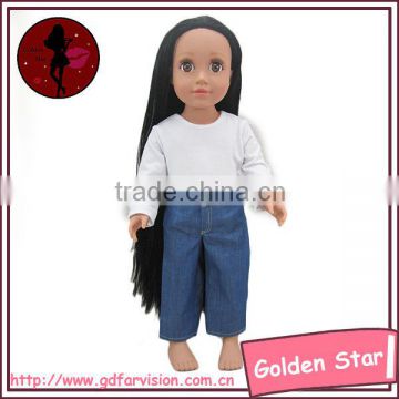 custom made plastic doll 18 inch