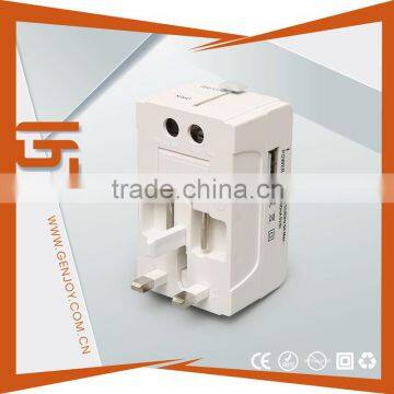 Multi Universal Socket Type Travel Adapter With USB photo-3