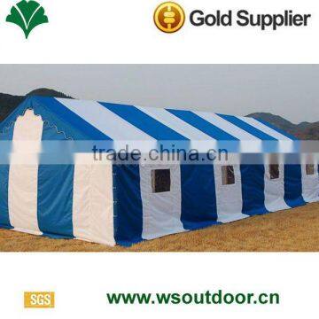 Marquee tent white/blue cover