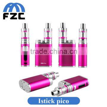 Fast shipping new e cigarette istick 75w mod with melo 3 mini eleaf istick pico kit IN STCOK