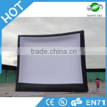 Factory price inflatable projection screen,film inflatable screen,pvc inflatable screen