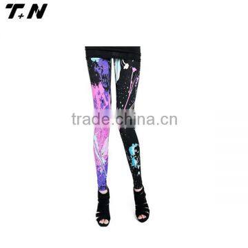 Ladies Stretchy 3D Printed Jogging Gym Yoga Leggings photo-2