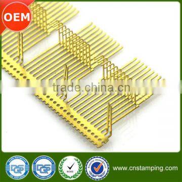 Electronic wire end terminal