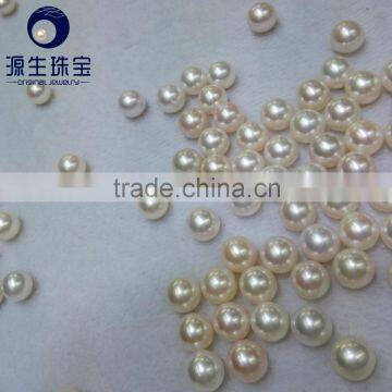 wholesale freshwater half-drilled loose pearl 10-11mm high quality for making jewelry