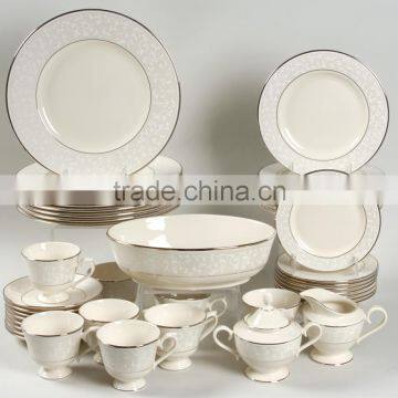 32pcs durable eco-friendly bone china dinner set made in China