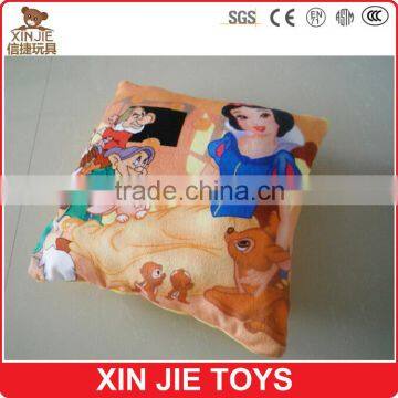 Customize Plush Printing Pillow Hot Selling Stuffed Square Pillow Good Quality Printing Pillow photo-4