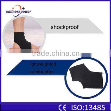 Compression spandex foot sleeve sports protective ankle brace