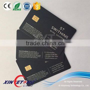 64K Contact chip IC Card +13.56Mhz F08 1K Dual Card