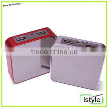 rechargable power bank case, reliable power bank for cell phone, power bank with two output