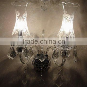 Antique clear glass wall lamps/lights for decoration with UL certificate