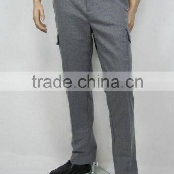 custom match garments wool cargo pants for men