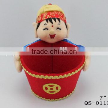 2016 chinese new year decoration items candy basket