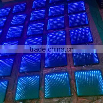 cheap disco wedding 3d infinity mirror led dance floor panels                        
                                                Quality Choice