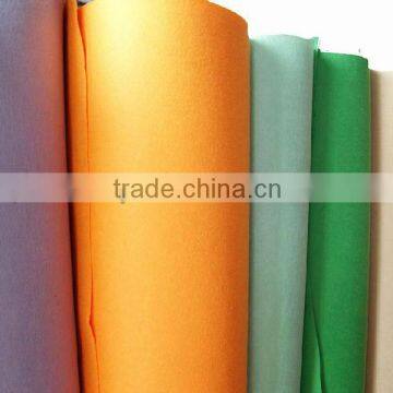 Needle-punched embroidery backing paper nonwoven felt