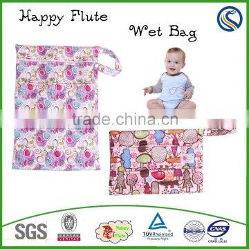 2015 Happy flute high quality wet bag hand with snap made in china diaper bag