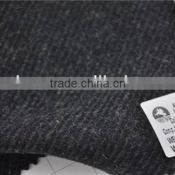 Wholesale high quality twill wool nylon woolen tweed fabric