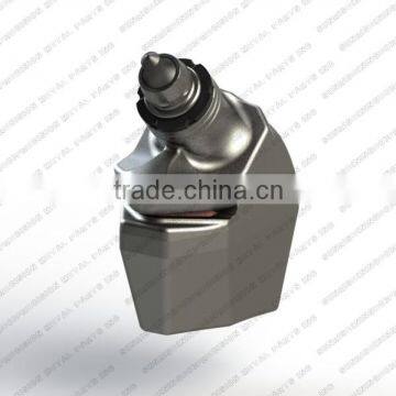 Quick change wirtgen machine drum base milling drill bit holder