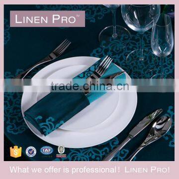 LinenPro Washable Airplane Home Restaurant Use Hand Hemstitch Linen Napkins