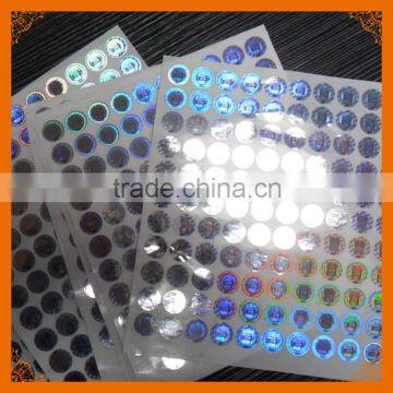 Holographic Security Seal Sticker