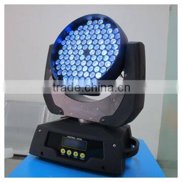 108x3w rgbw led moving wash stage equipment