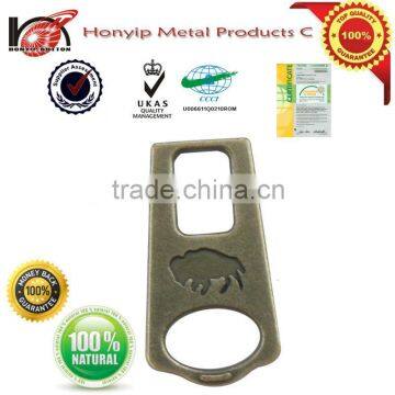 fasion custom gatment metal zipper puller in GOOD quality