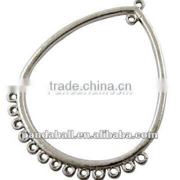 Chandelier Links Component Drop Alloy Pendant(EA089Y)