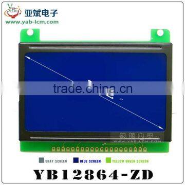 12864-ZD Word stock directory, can provide 3.3 v voltage, color optional LCD screens