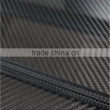 2.0x500x600mm 3K Twill Glossy Carbon Fiber Plate