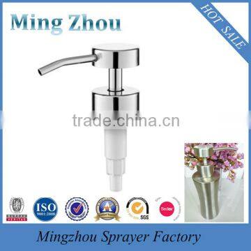 MZ-D11 Skin Care Cream Use and metal Material Glass Bottle Pump Dispenser