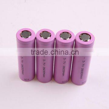 cheapest price!!! rechargeable battery cell li-ion battery 18650 3.7v 2.6ah