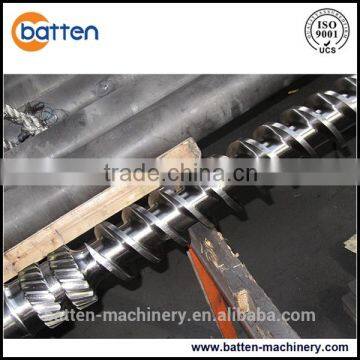 PP/PE Granulation Bimetallic Plastic Extruder Single Screw Barrel