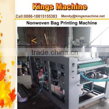 Three Colors Nonwoven Bag to Bag Printing Machine