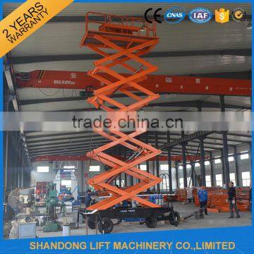 10m hydraulic mobile window cleaning equipment lift for one man lift