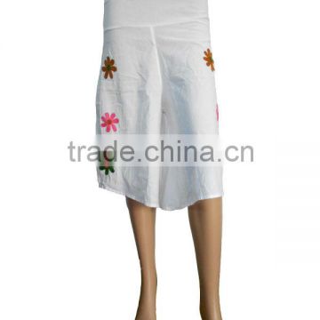 3046 Cotton Trouser women Short ropa pantalon jaipur india cotton party wear harem pants 3/4 pants