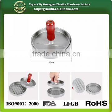 Hot selling aluminium alloy hamburger press with low price