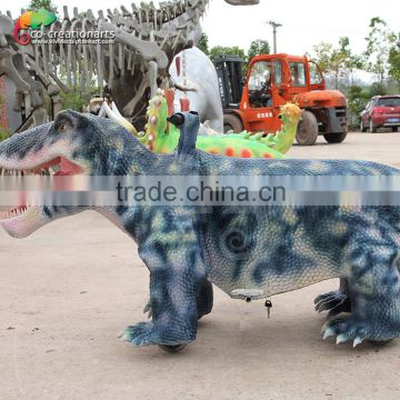 Dinosaur kids ride on car