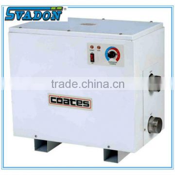 Svadon high efficiency coaxial coil heat exchanger/water heater