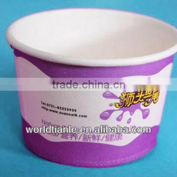 disposable frozen yogurt paper cup