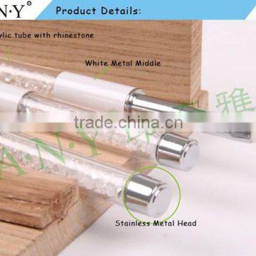 ANY Nail Art Beauty UV Gel Nails Painting Rhinestone White Nail Art Brush Pure Color photo-4