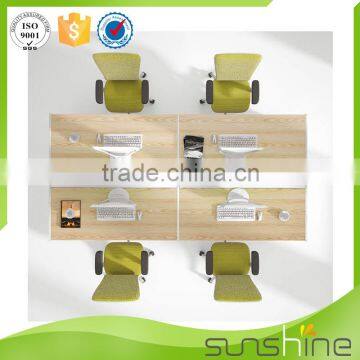 Top Quality Office Furniture/Customized Office Desk 4 Person Workstation Particle Board Workstation photo-3