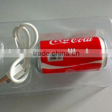 portable power bank 2600mah,promotion power bank,Coco cola power bank