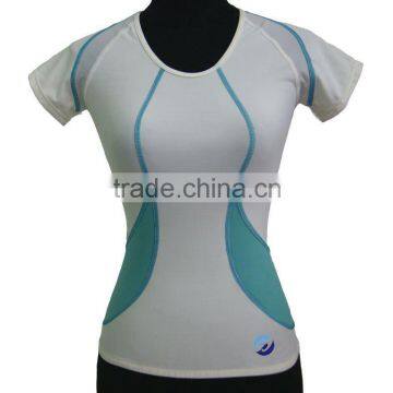 Ladies Fashion Fitness T-shirt, Ladies Fashion Sports T-shirt