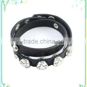 2015 PU DIY Button Bracelet .Star Button