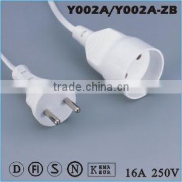 European Extension cord Y002A/Y002A-ZB